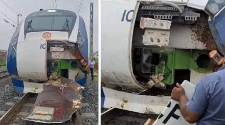 Vande Bharat Express Train Accident Vande Bharat Express Train Accident