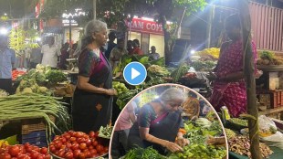 nirmala sitharaman visited mylapore market in chennai,