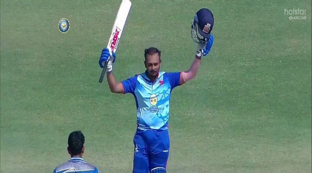In the Syed Mushtaq Ali Cup, Prithvi Shaw scored a century off just 46 balls