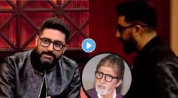 Video : “त्यांचा आदर करा” वडिलांबाबत ऐकताच अभिषेक बच्चनला राग अनावर, शो सोडून निघून गेला अन्…