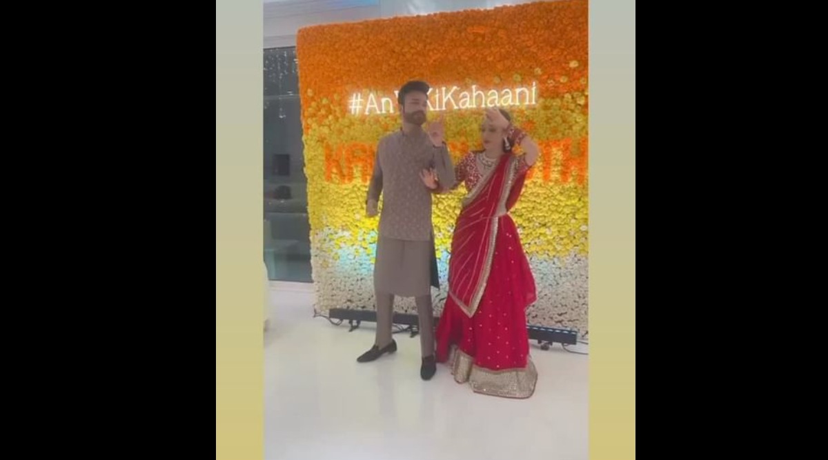 ankita lokhande vicky jain first karva chauth