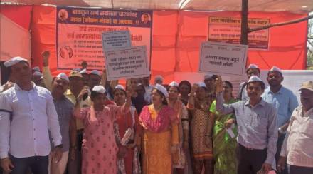 balkum area mhada lottery winners protest