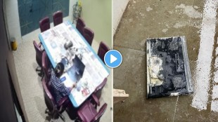 dell laptop exploded in mumbai watch video