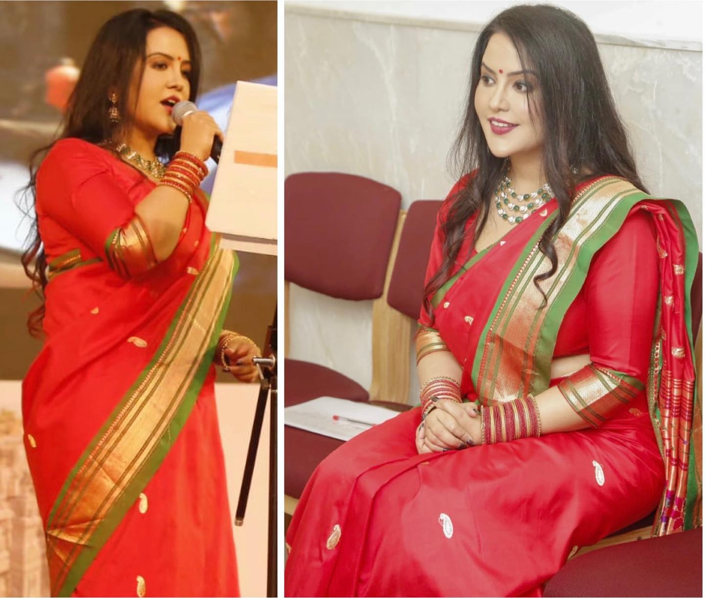 deputy cm devendra fadnavis amruta fadnavis diwali celebration 