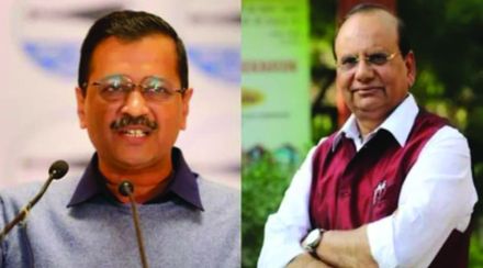 dv arvind kejriwal vinaykumar saxena