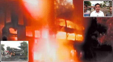 eye witness of Nashik bus accident