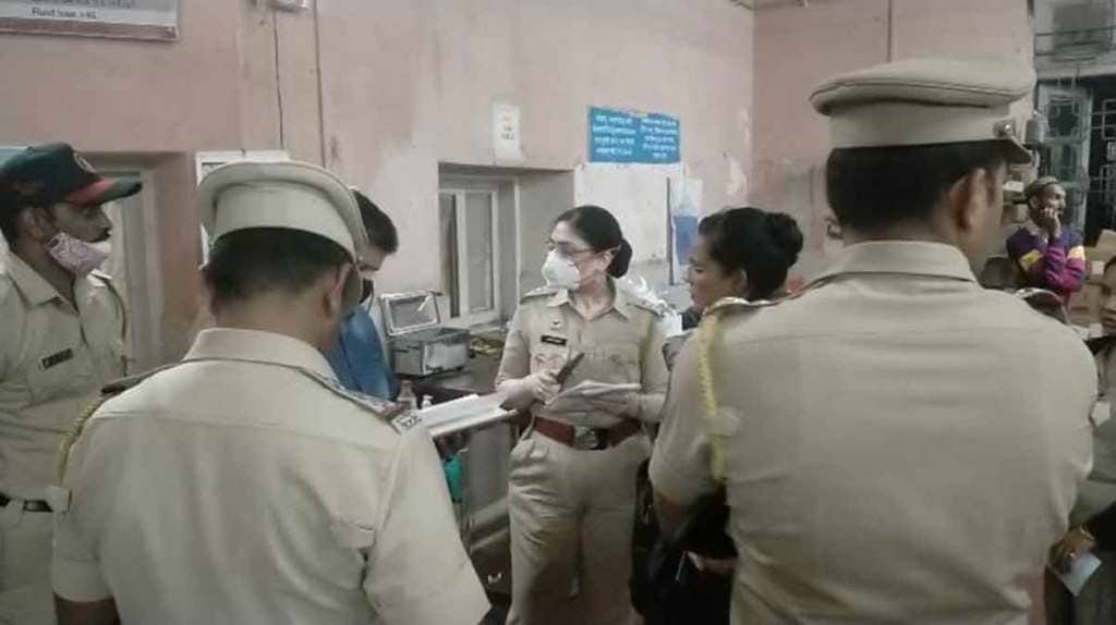 firing in midc waluj police station area in aurangabad