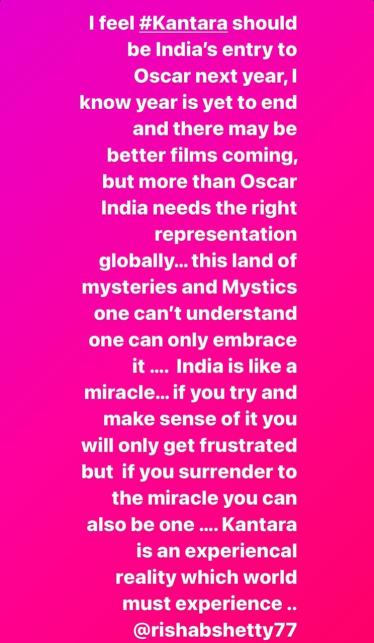 kangana ranaut post