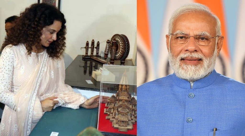kangana ranuat bids at pm modi gifts auction kangana ranuat bids at pm modi gifts auction