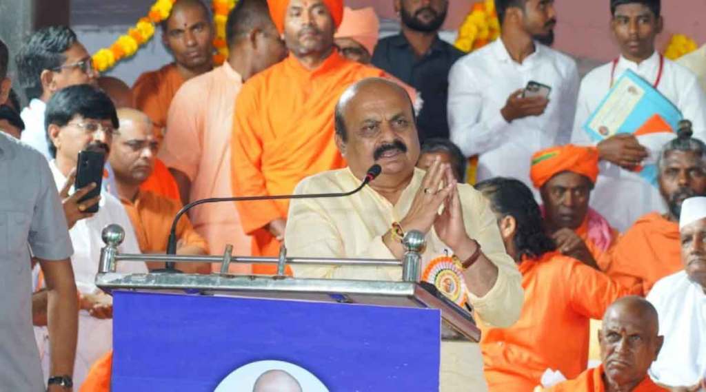 कर्नाटकचे मुख्यमंत्री बसवराज बोम्माई 