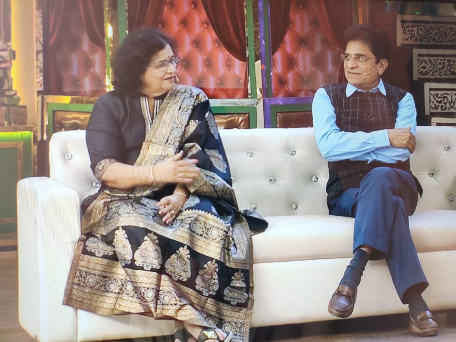 kirit somaiya in chala hawa yeu dya show