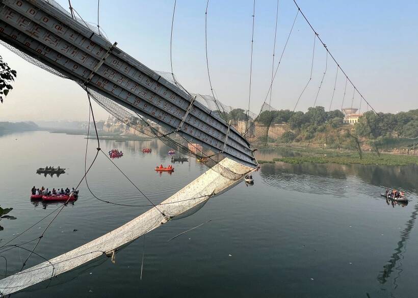morbi bridge collapse, gujarat news, indian express morbi bridge collapse, gujarat news, indian express