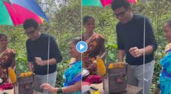 Video : लोणावळ्यात रस्त्यालगतच्या दुकानात कणीस भाजत उभा राहिला सुप्रसिद्ध मराठी अभिनेता, चाहते म्हणाले, “साधेपणा आणि…”