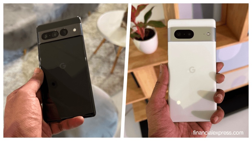 पिक्सेल 7 मध्ये Tensor G2 प्रोसेसर Android 13 सह समर्थित आहे. Photo credit: Saurabh Singh/Financial Express)