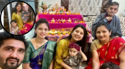 आधी राज ठाकरेंच्या दीपोत्सव कार्यक्रमात हजेरी, आता पुण्यात पोहोचली प्राजक्ता माळी, कुटुंबासह फोटो शेअर करत म्हणाली…