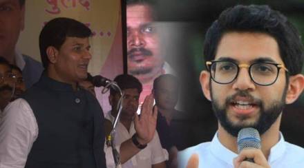 ravi Rana Aaditya Thackeray ravi Rana Aaditya Thackeray