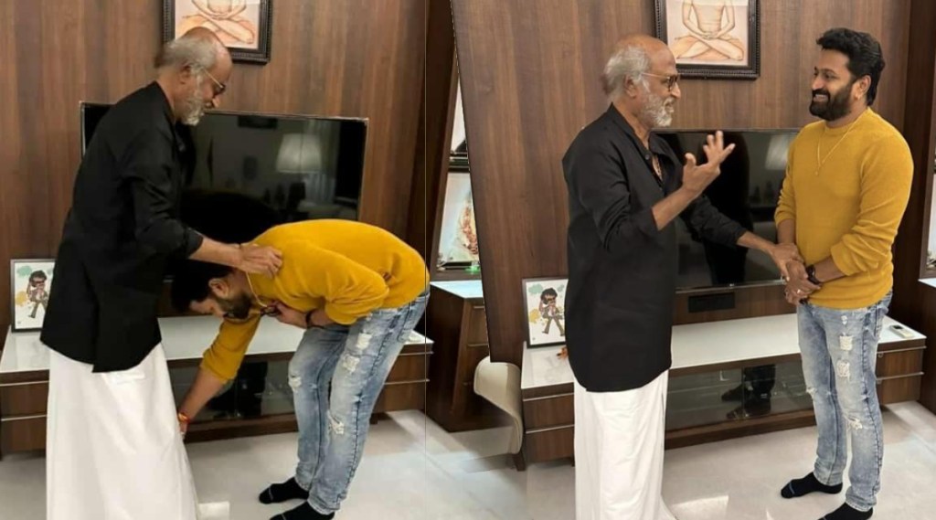 rishab shetty meet rajanikanth