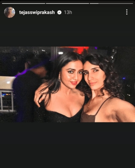 तेजस्वीने ही स्टोरी सोशल मीडियावर शेअर केली होती. (सर्व फोटो: Tejasswi Prakash/ Sussanne Khan Instagram)