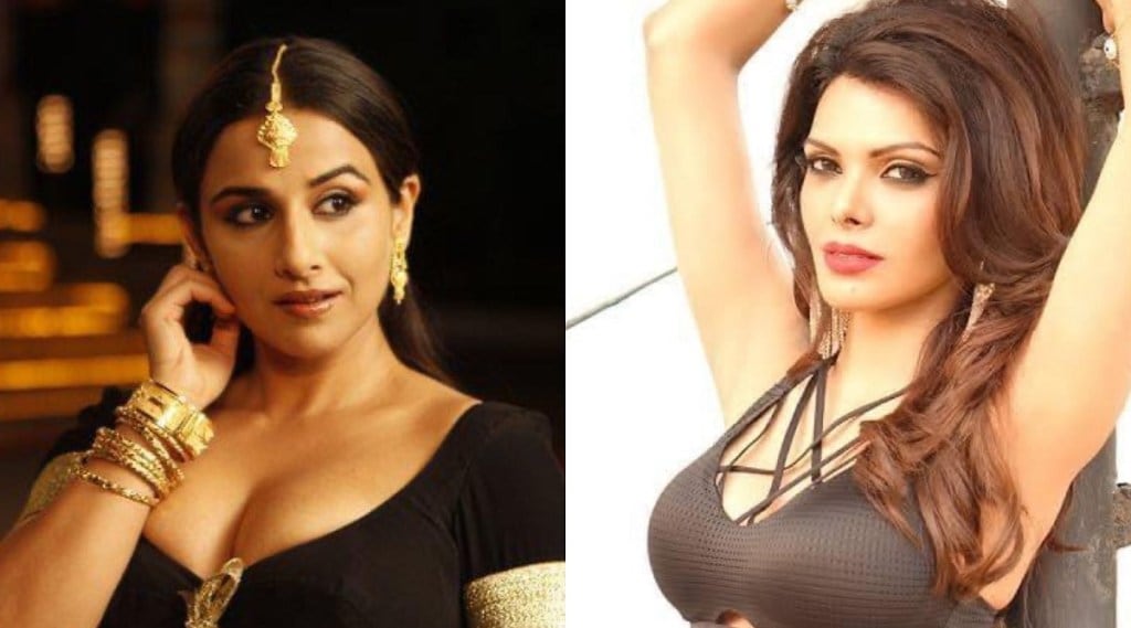 vidya balan sherlyn chopra