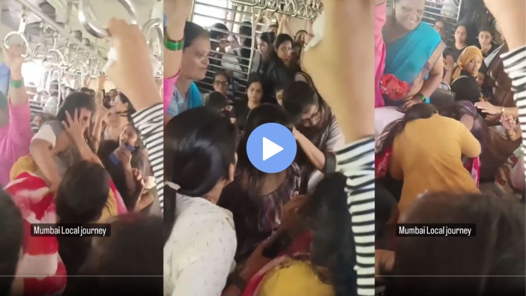 mumbai local train ladies fight mumbai local train ladies fight