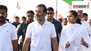 the emotions expressed by young women who participated from Kanyakumari in bharat jodo yatra There is a force...that pushes me forward...