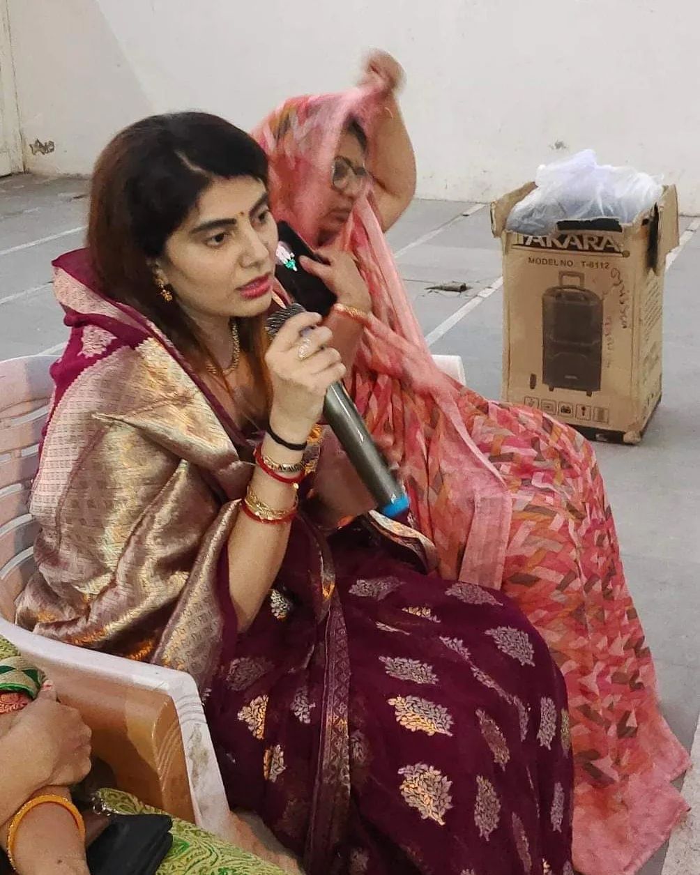 rivaba ranvindra jadeja saree collection