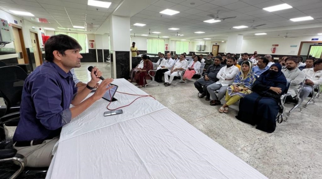 Thane Municipal Commissioner Abhijit Bangar
