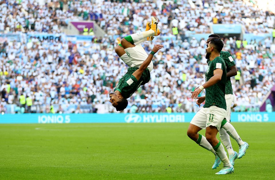 Saudi Arabia won against Messi's mighty team Argentina