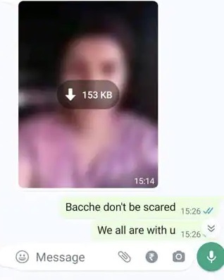 Shraddha Walkar Murder Case Victim WhatsApp Instagram Chat Photo Of Face With Injuries To Manager screenshot as evidence of relationship