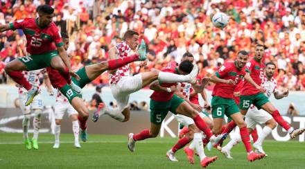 Morocco give last-time runners-up Croatia a tough fight, match draw