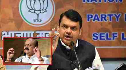 DEVENDRA FADNAVIS AND BASAVARAJ BOMMAI DEVENDRA FADNAVIS AND BASAVARAJ BOMMAI