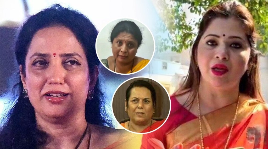 Deepali Sayyed Rashmi Thackeray Deepali Sayyed Rashmi Thackeray