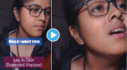 Video: लग जा गले गाण्याचं ‘हे’ नवं कडवं ऐकलंत का? लता मंगेशकरांच्या गाण्याला ‘या’ तरुणीने दिला सुंदर टच