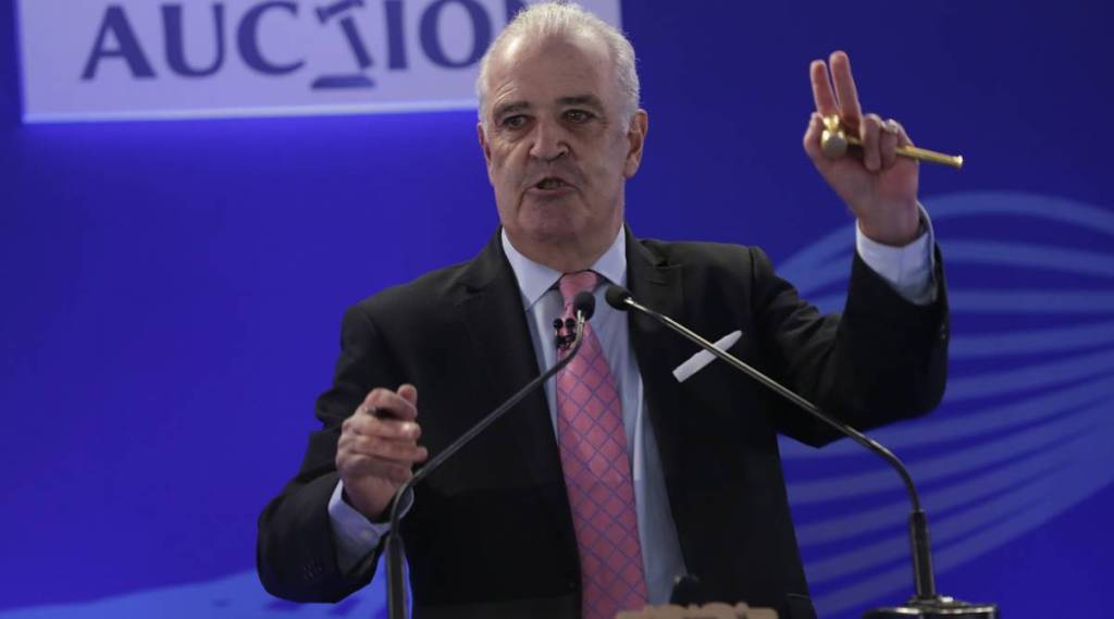 Hugh Edmeads will handle the responsibility of the auctioneer