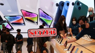 Hundreds of iPhones seized