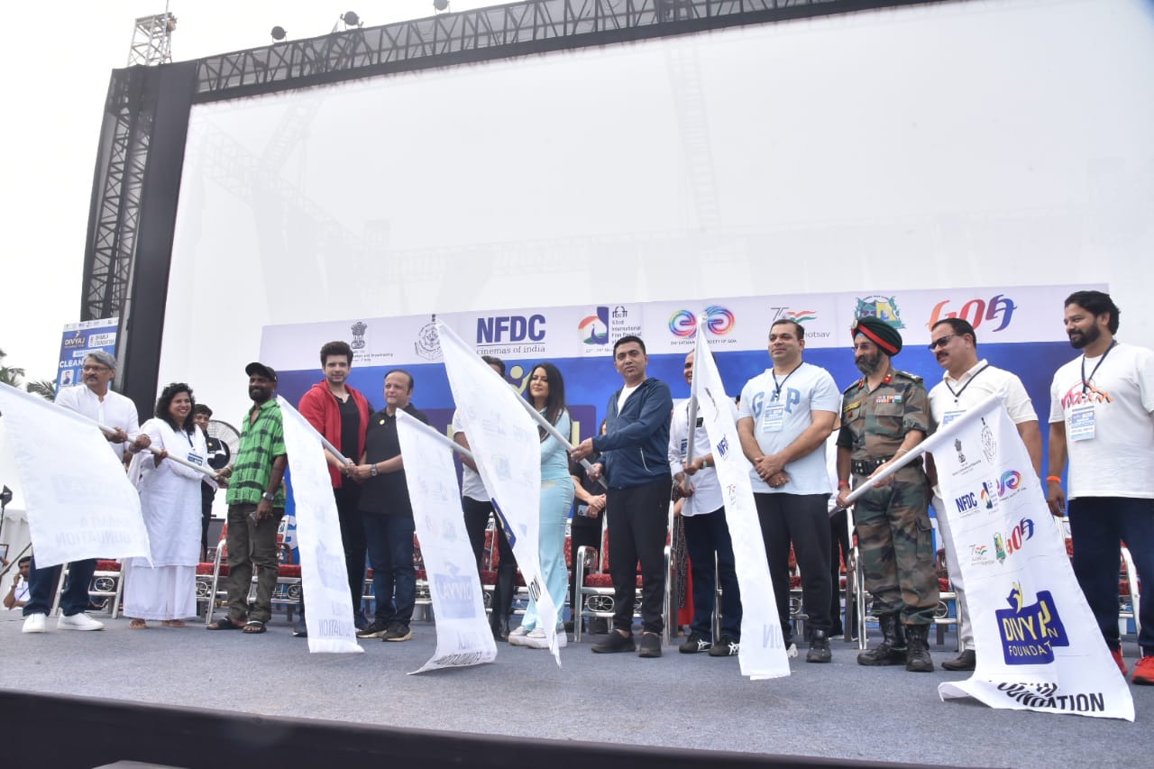 IFFI 2022 beach clean-up drive