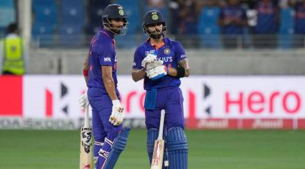 after hitting fifty against ban kl rahul revealed what was the conversation with virat kohli at the nets discussion video