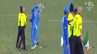 In T20 world cup IND vs ZIM liberal Rohit! This request was made for a fan who suddenly entered the field, see the video