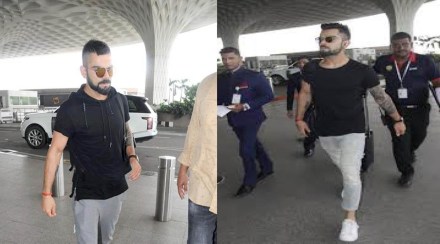 Virat Kohli returns home after India's defeat in the semi-final against England, watch the video Virat Kohli returns home after India's defeat in the semi-final against England, watch the video
