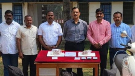 Sale of whale Fish Vomit action against accused by kolhapur police Sale of whale Fish Vomit action against accused by kolhapur police