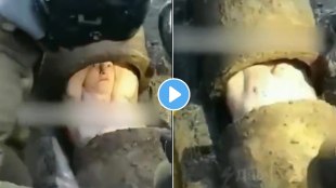 Man stuck in a sewer pipeline