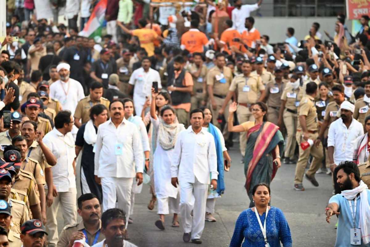 परवा भारत जोडोत झालं. उत्साही कार्यकर्ते असतात तेव्हा असं होतंच - सुप्रिया सुळे