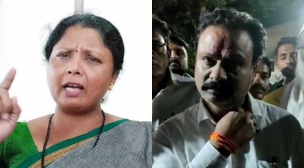 Sushma Andhare Chandrakant Patil Sushma Andhare Chandrakant Patil