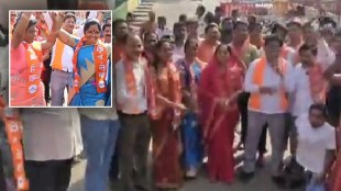 Thackeray group jubilation in Jalgaon after Sanjay Raut got bail