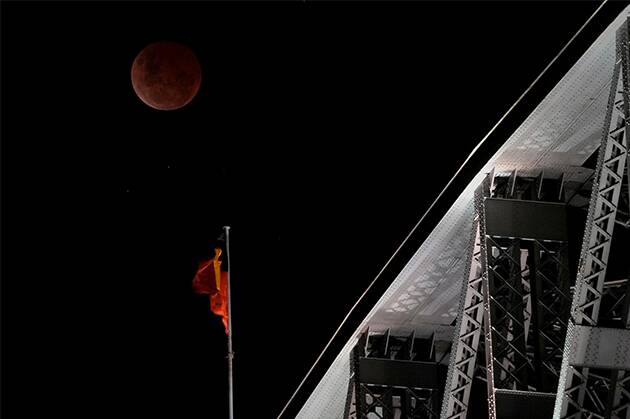 Lunar eclipse 2022