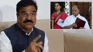 Vijay Shivtare and Supriya Sule