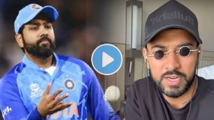 rohit sharma ignored punjabi singer garry sandhu in adelaide semi final against england video