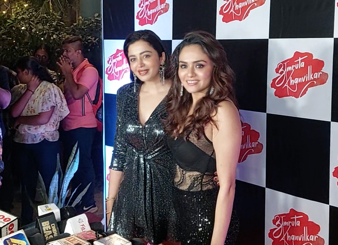 amruta khanvilkar birthday celebration