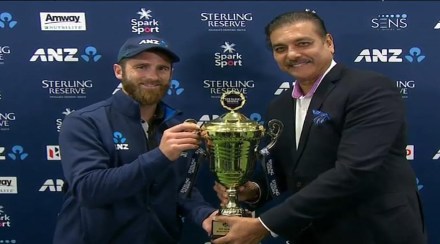 hosts New Zealand won the series 1-0