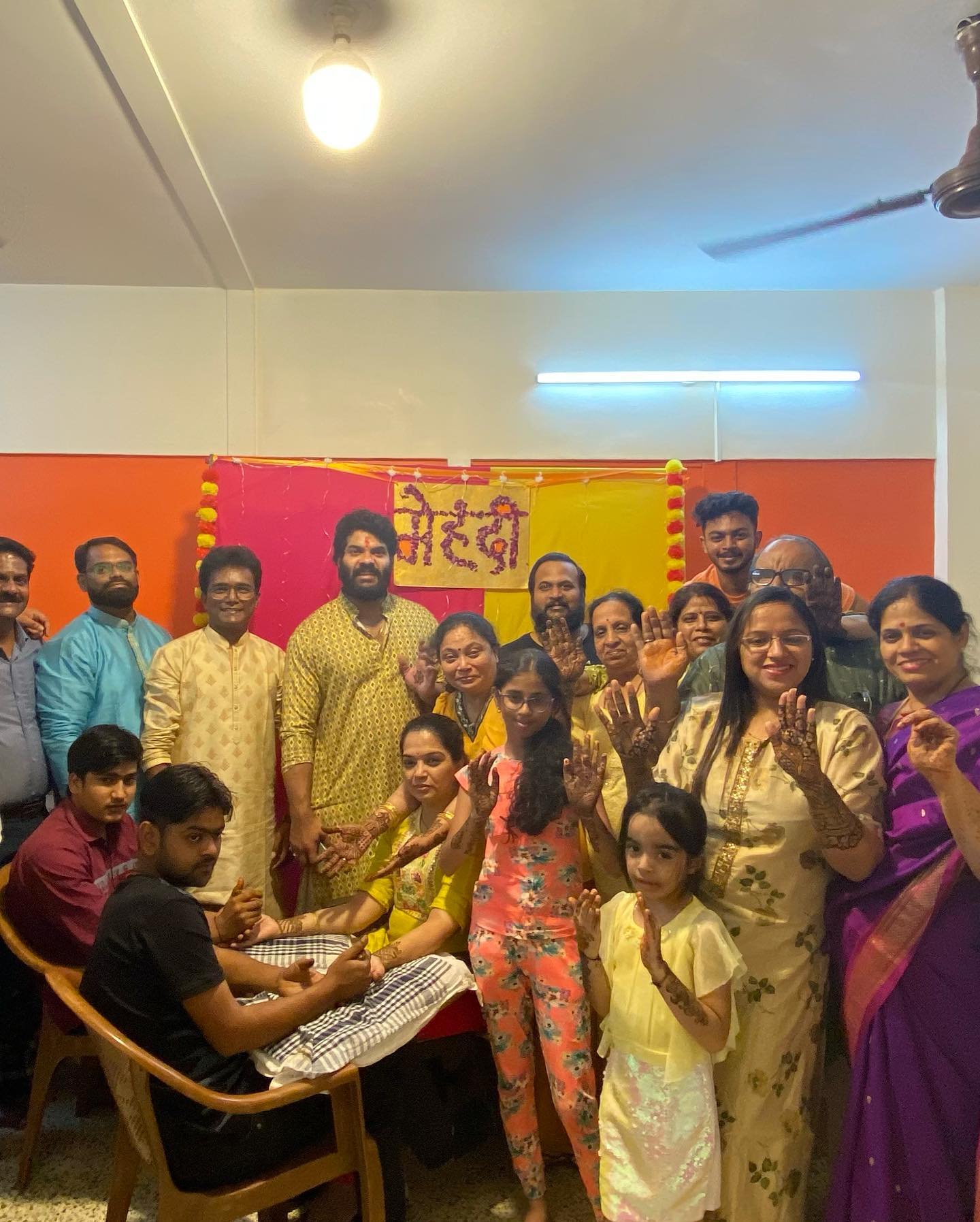 akshya devdhar hardik joshi mehendi photos